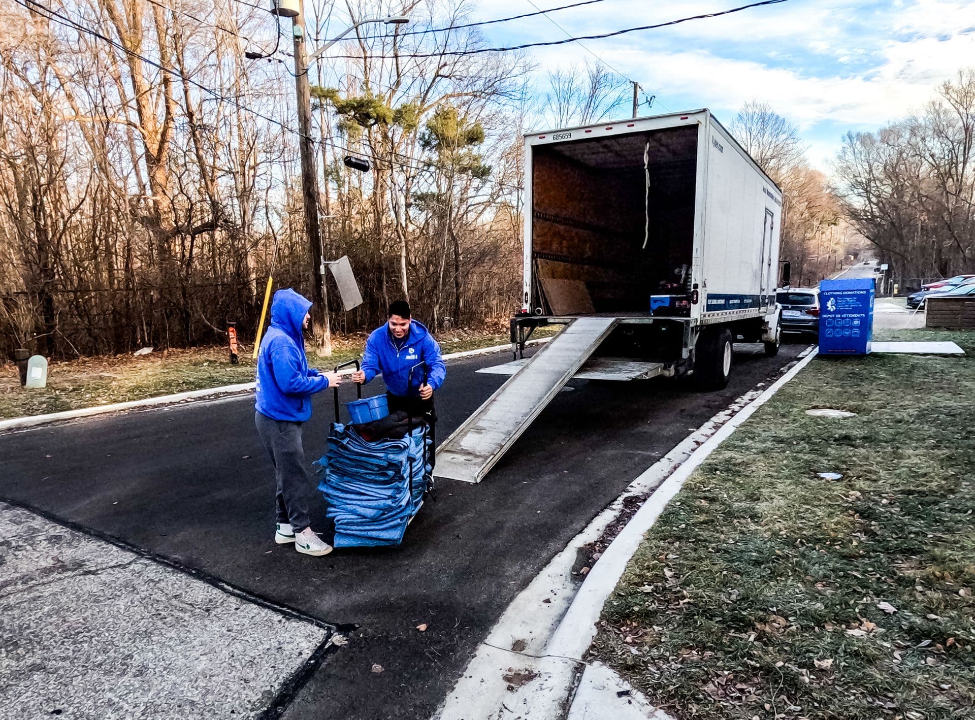 Loading Up the Truck